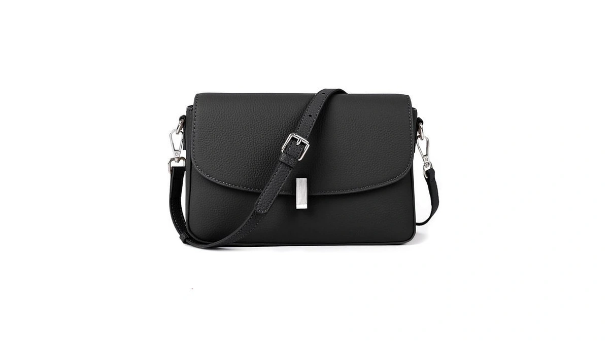 Morefarther Leather Crossbody Bags For Women, Everyday Medium Purses Trendy,