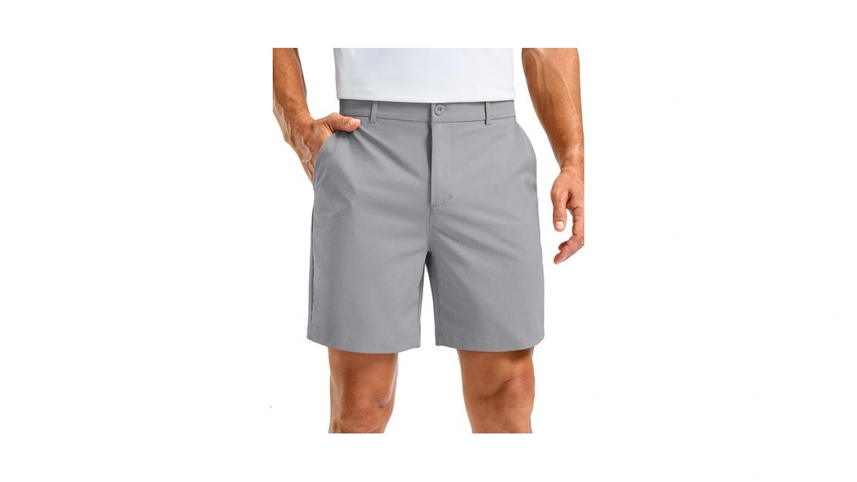 Soothfeel Men's Casual Shorts 5/7/9 Inch Golf Dress Shorts With