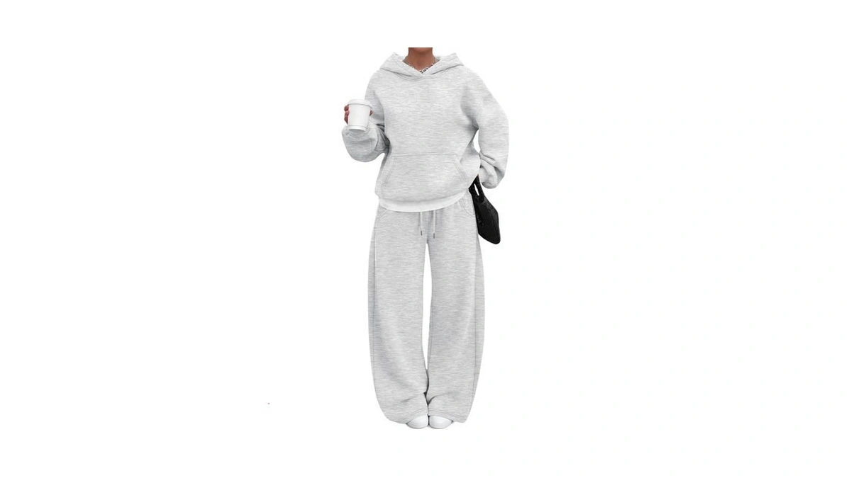 Trendy Queen Womens Lounge Sweat Set 2 Piece Sweatsuit 2026