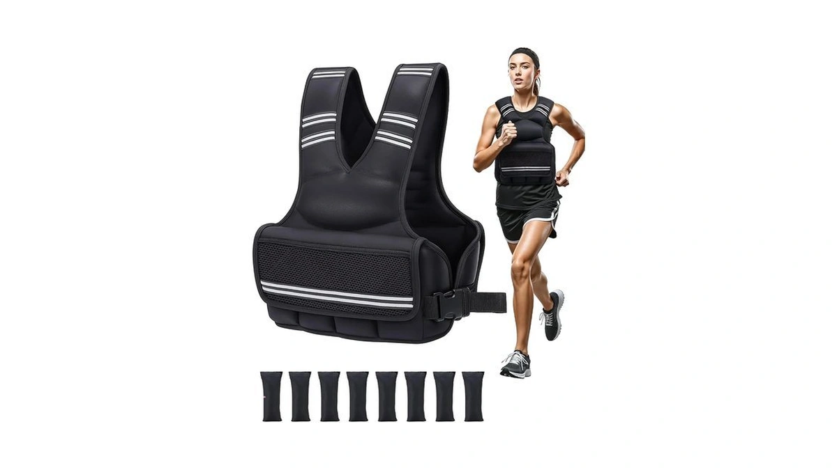 Oyy Weighted Vest For Women Men, 8-18lbs Adjustable Running Vest
