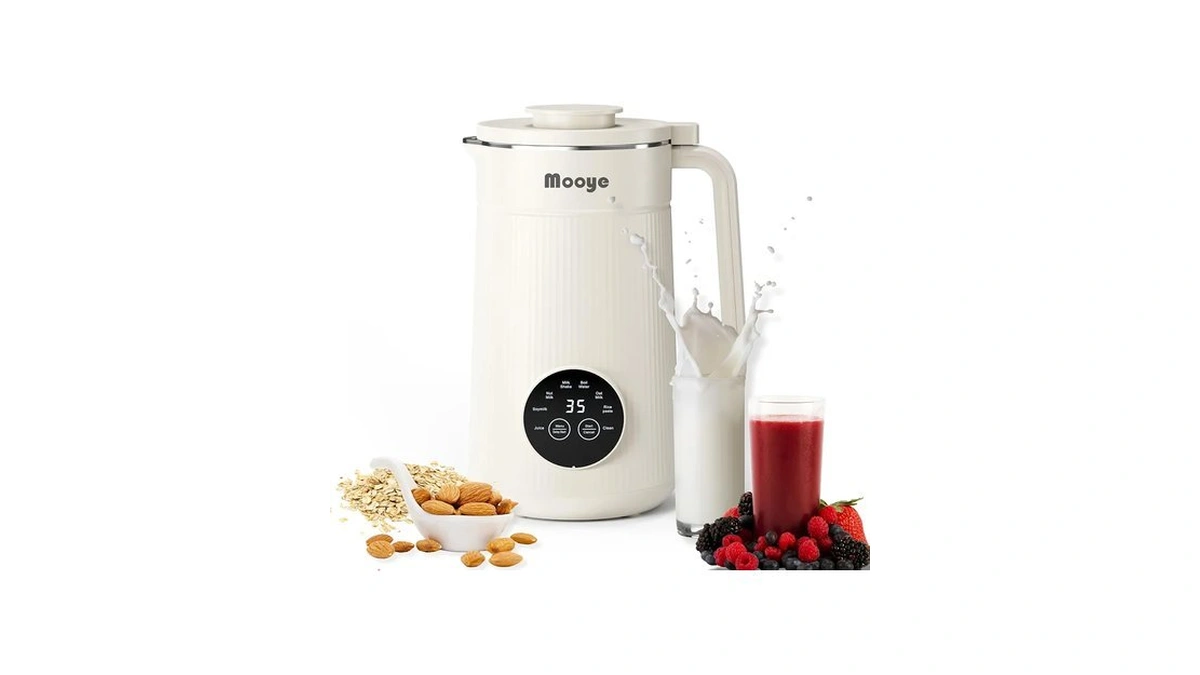 8 In 1 Nut Milk Maker Machine, 35ozοΌ1lοΌ Automatic Soy