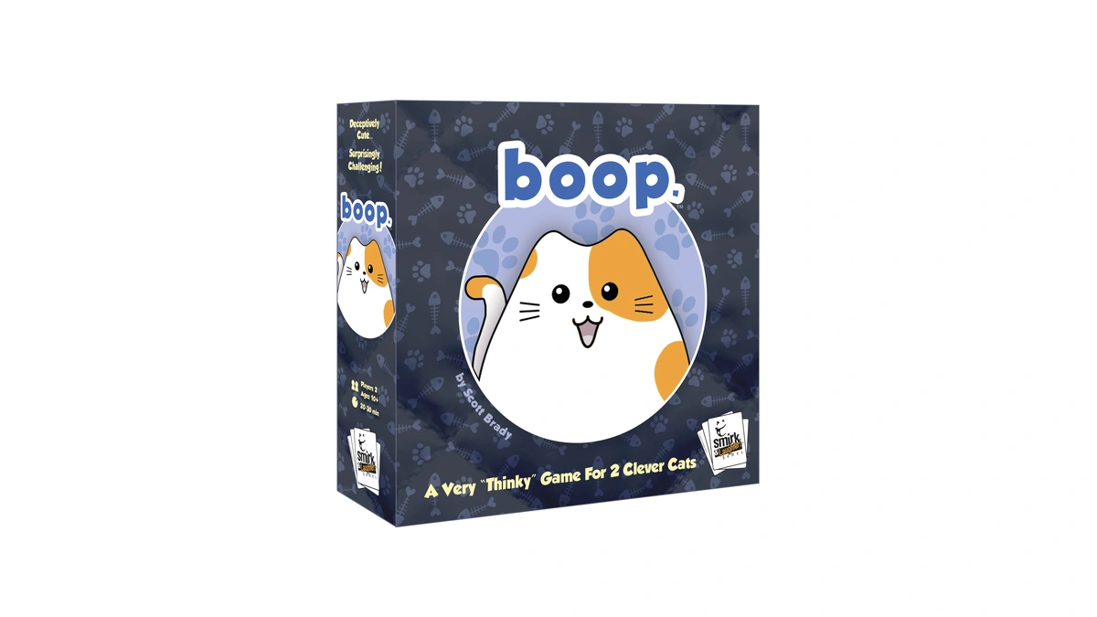 Smirk And Dagger Boop 2-player Cat Strategy Board Game