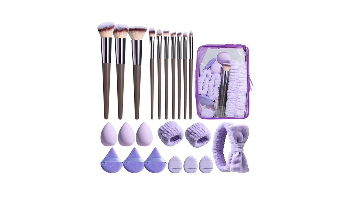 Amazon : Bs-mall Makeup Brushes Set 23 Pcs With F