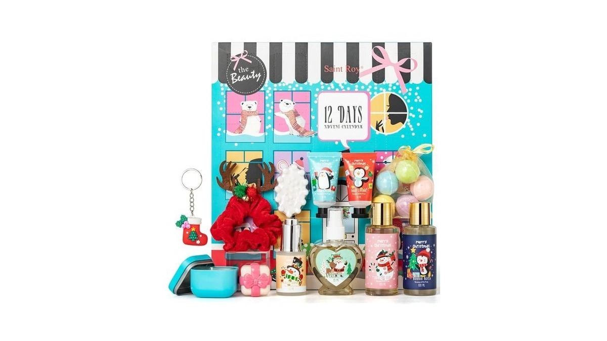 16pcs Advent Calendar Christmas Gifts For Women & Men -