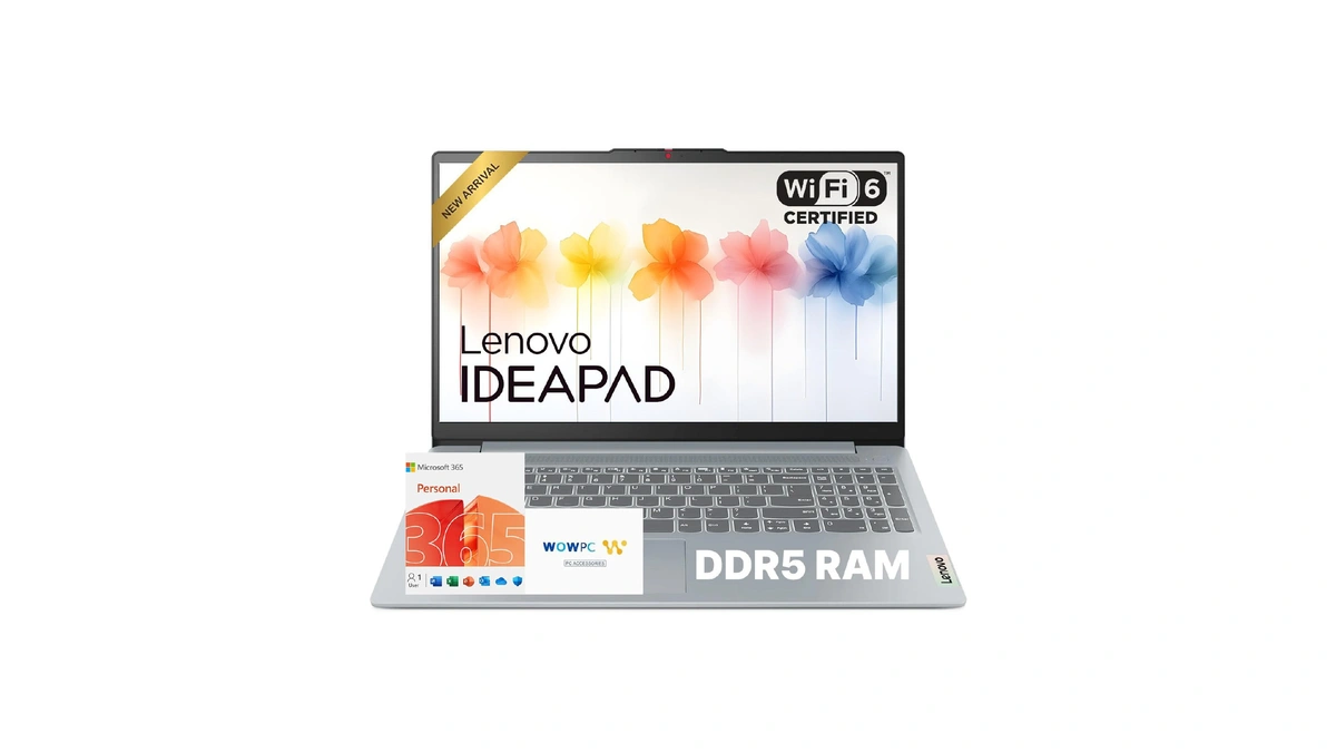 Lenovo Ideapad Slim 3i • 15.6" Fhd Laptop With Microsoft