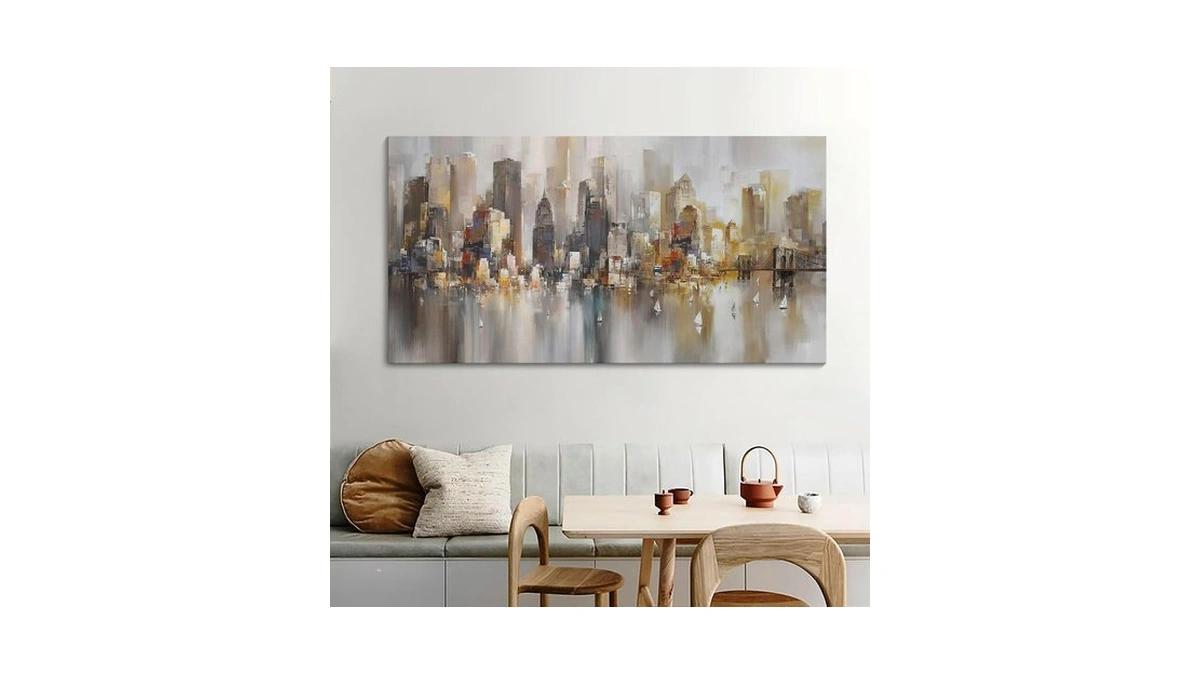 New York City Wall Art - Modern Abstract Wall Art
