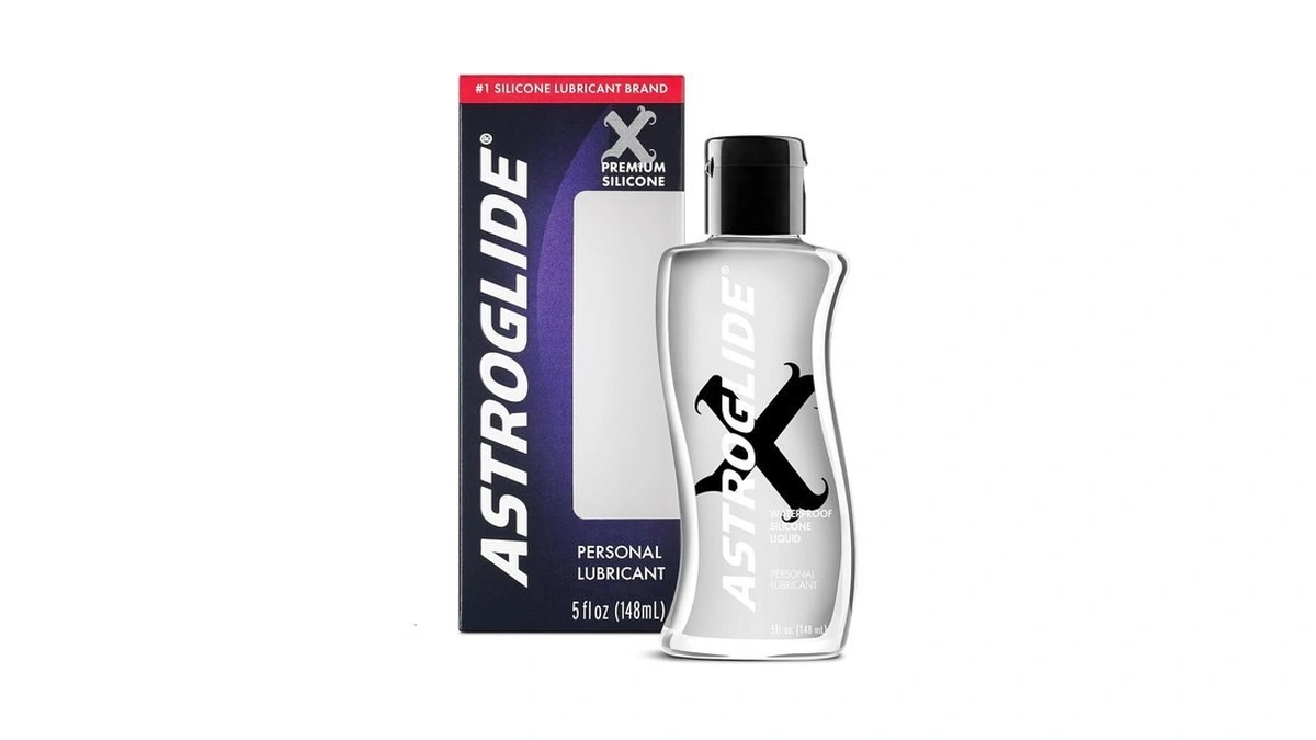 Astroglide Silicone Lubricant, X Premium Waterproof & Long-lasting, 5 Fl