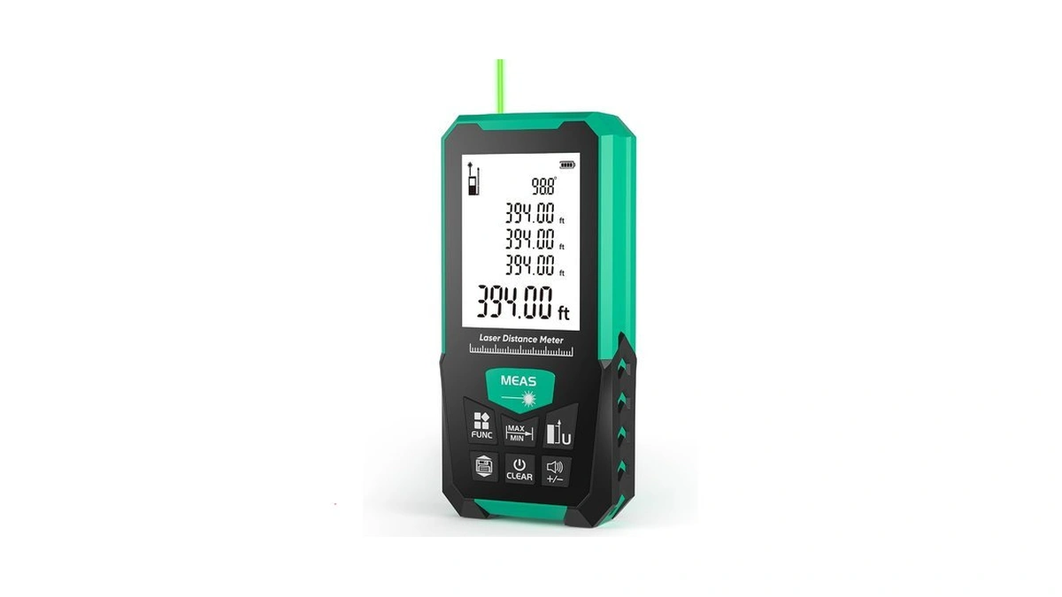 Mycampix Laser Measuring Tool, 394ft Laser Measure For Distance, Area,