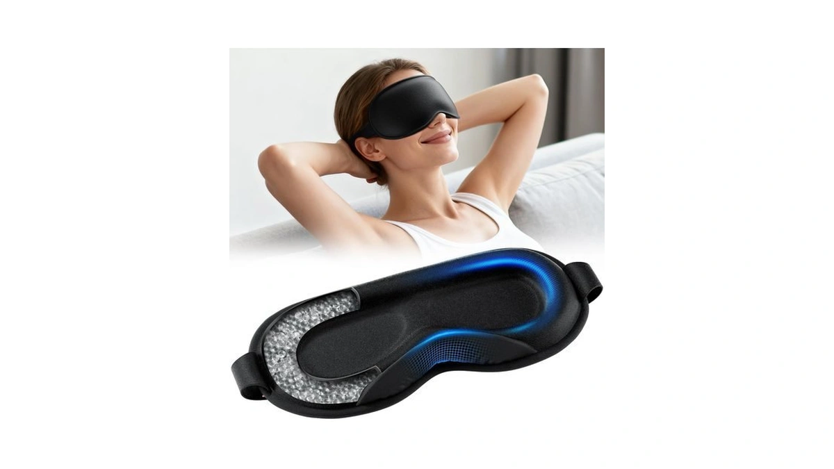 Weighted Eye Mask For Sleep, 3d Blackout Sleep Mask For