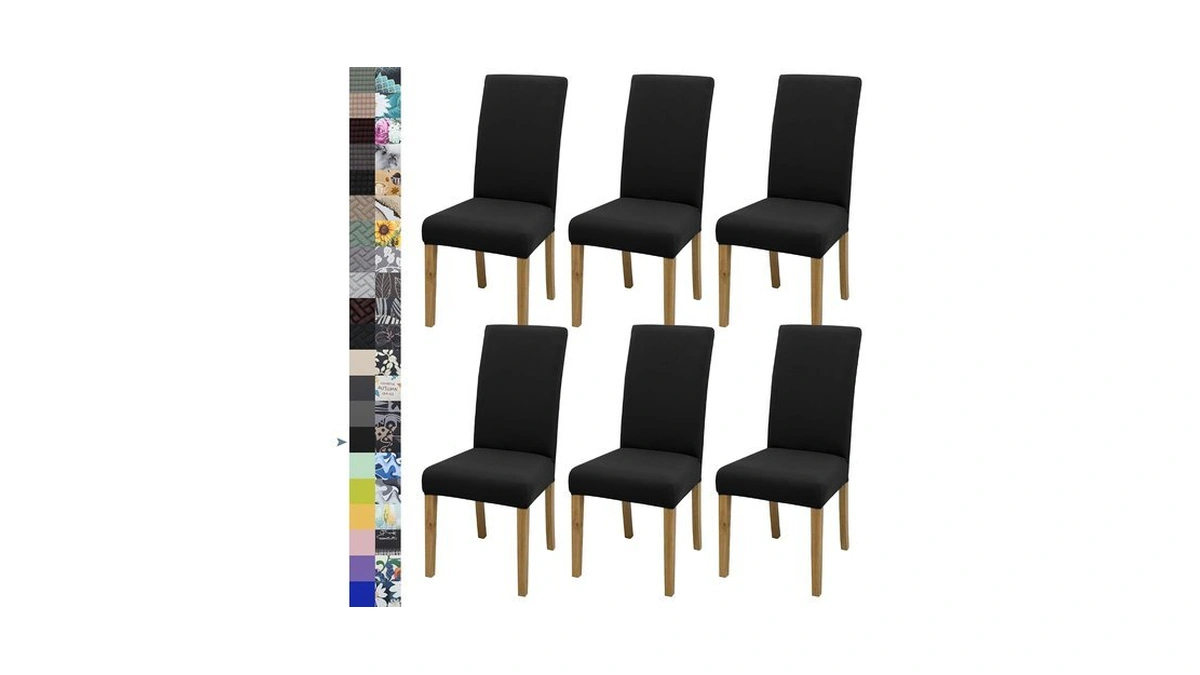 Dining Chair Covers, Stretch Seat Covers, Washable Furniture Protector