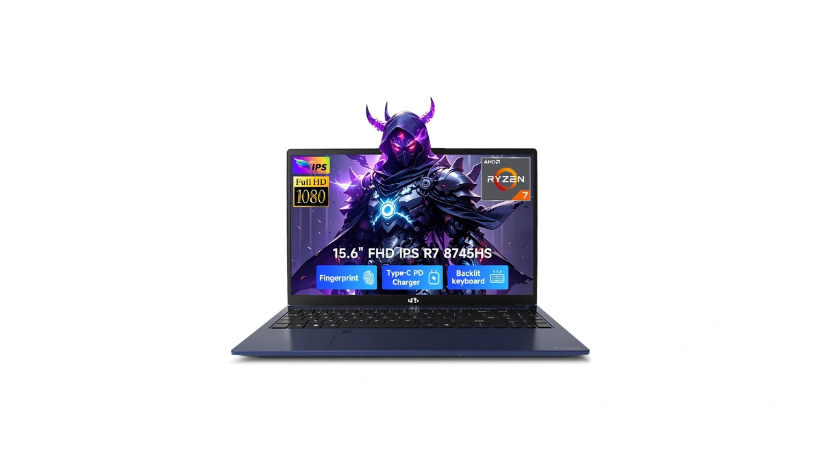 Nimo 15.6 Gaming-creator-laptop, 8-core Amd Ryzen 7 8745hs 32gb Ram