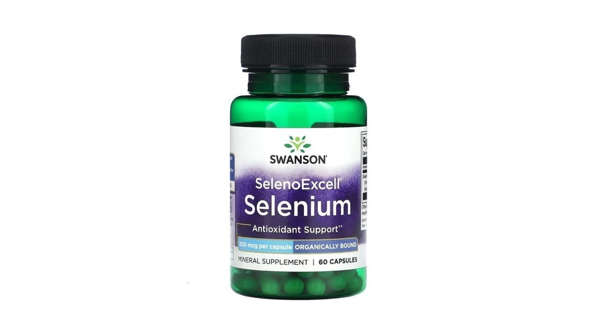 Swanson Selenoexcell Selenium 200 Mcg 60 Capsules
