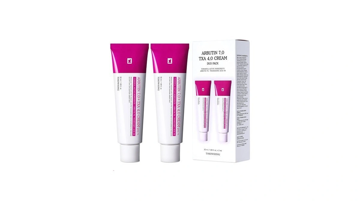 Tosowoong Arbutin 7% + Tranexamic Acid 4% Cream, 50ml, 1.69