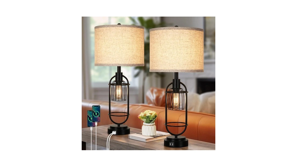 29'' Tall Table Lamps For Living Room Set Of 2,