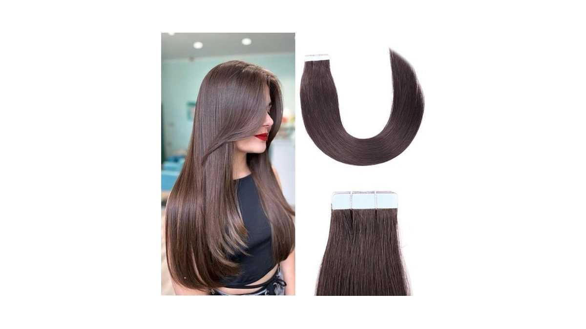 Blissource Hair Tape In Hair Extensions Human Hair,hair Extensions Real