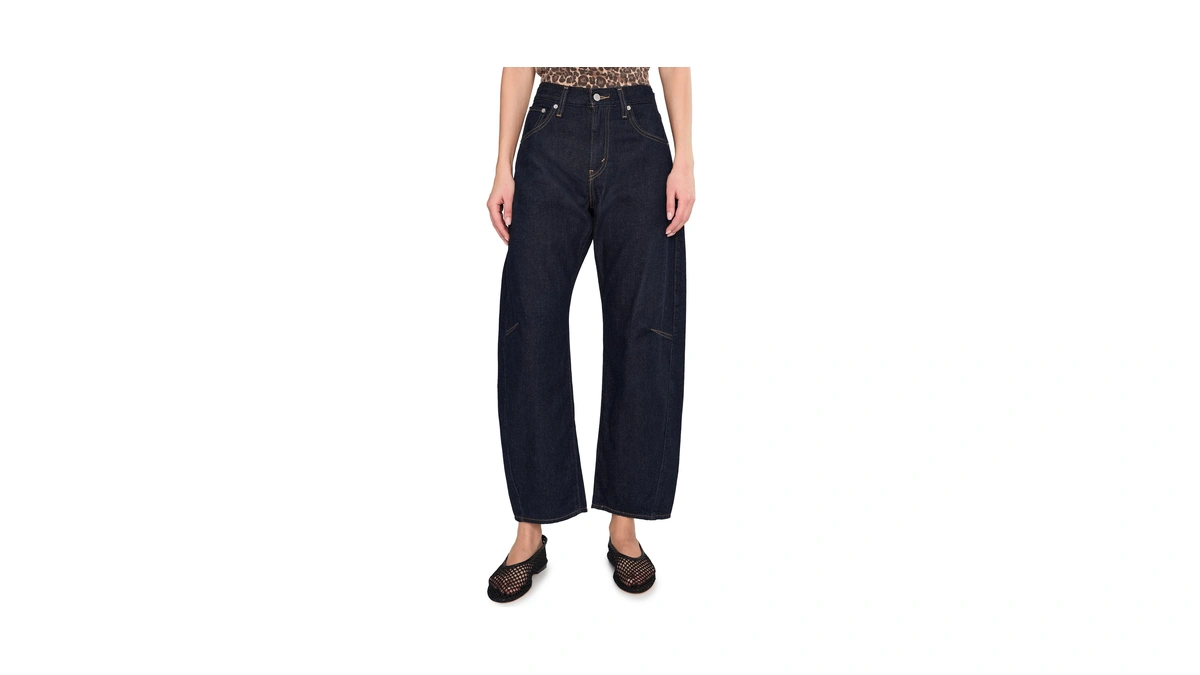 Levi's Women's Cinch Barrel Jeans, (new) Public Persona (lightweight) (non-stretch),