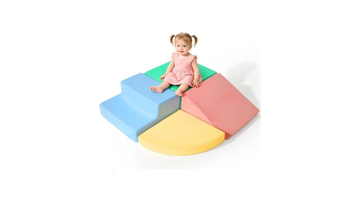 Dtrk Climbing Toys For Toddlers 1-3, Soft Indoor Play Gym