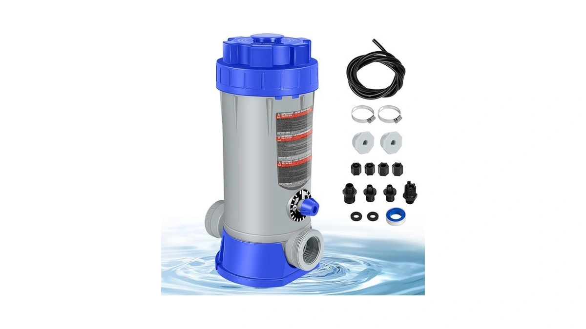 Seaslep Off-line Automatic Pool Chlorinator W/adjustable Output For Pool