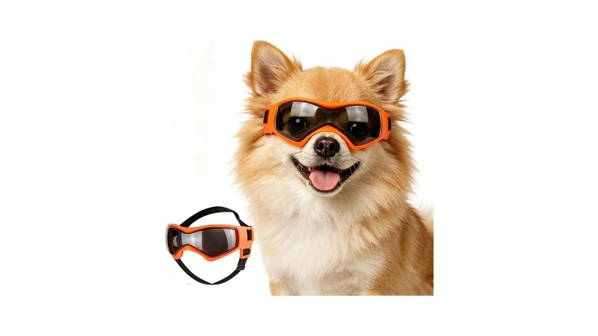Enjoying Puppy Sunglasses For Small Dogs, Uv Protection Dog Goggles