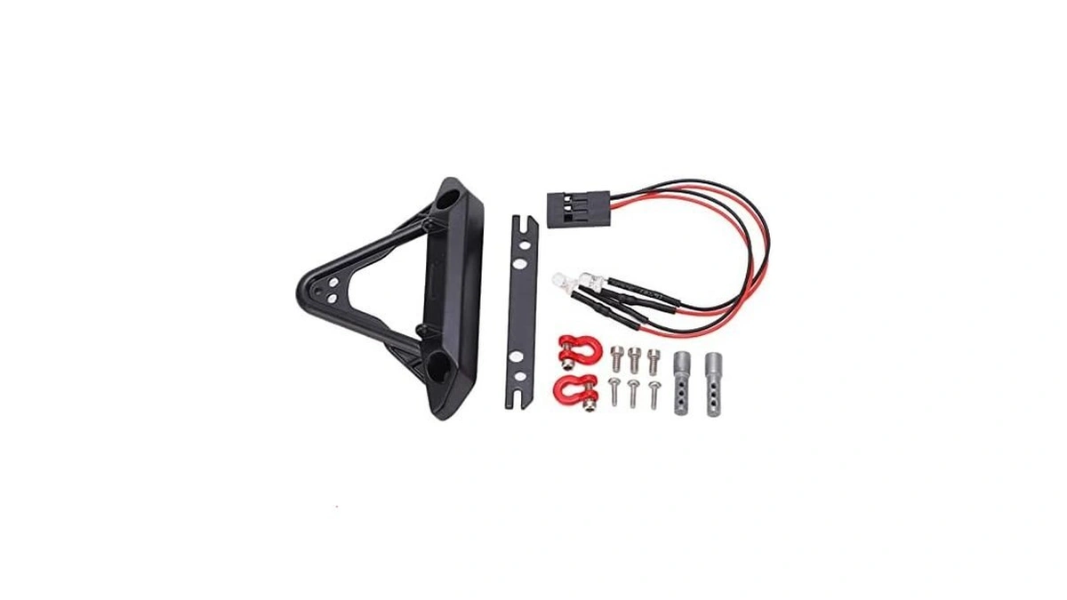 Sungooyue 1/24 Rc Car Front Bumper Part, High Hardness Iron