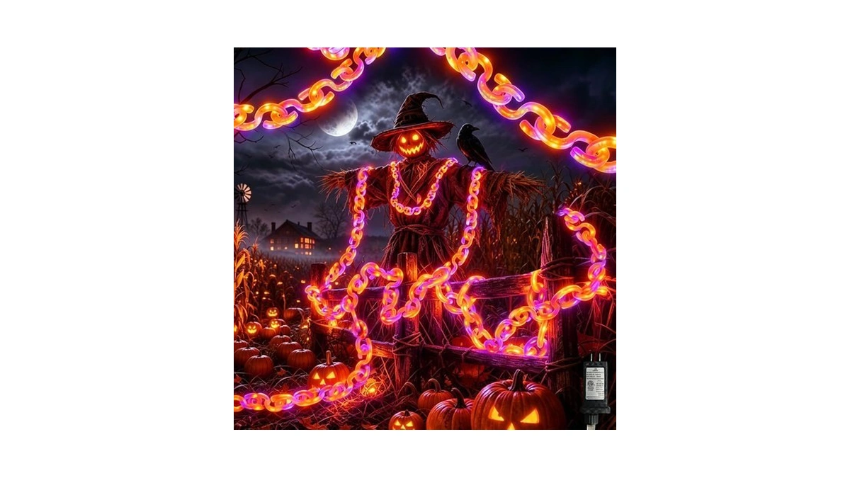 Amazon coupon: Amadecohome 10 Ft Halloween Chain Lights