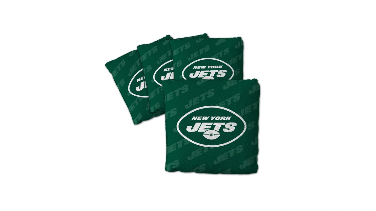 Youthefan Officially-licensed Nfl New York Jets Set Of 4 Cornhole
