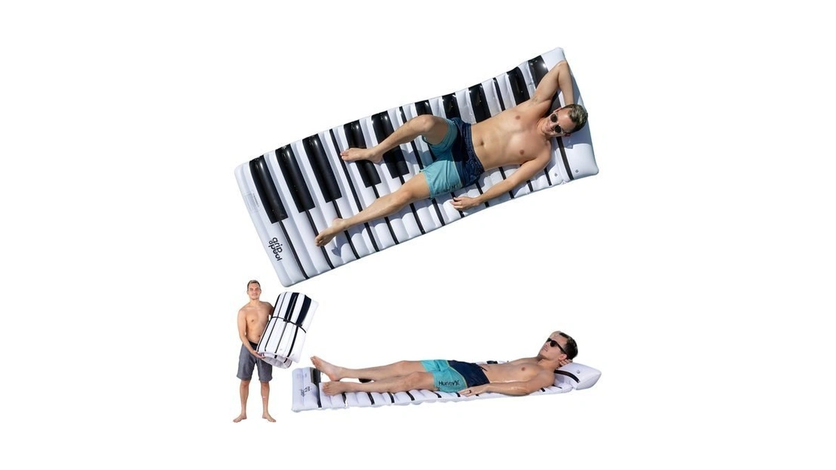 Inflatable Mat Pool Floats For Adults Etra La...