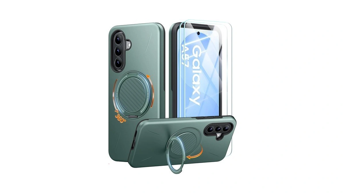 Jame For Samsung Galaxy A57 5g Case With Ring Stand,