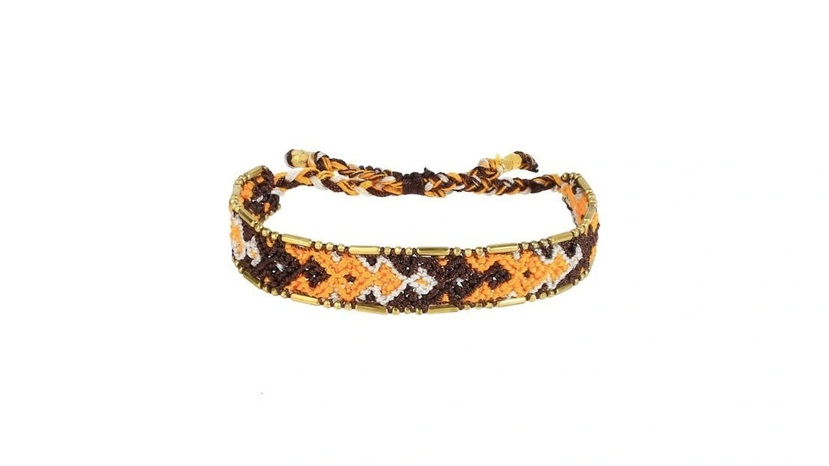 Kelitch Women Friendship Bracelets Boho Hand-braided Strand Bracelets