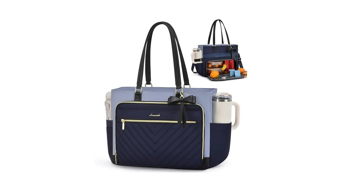 Lovevook Lunch Bag, Tote Bag For Women With Insulated Lunch