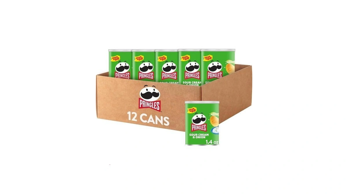 Pringles Potato Crisps Chips, Lunch Snacks, Office And Kids Snacks,