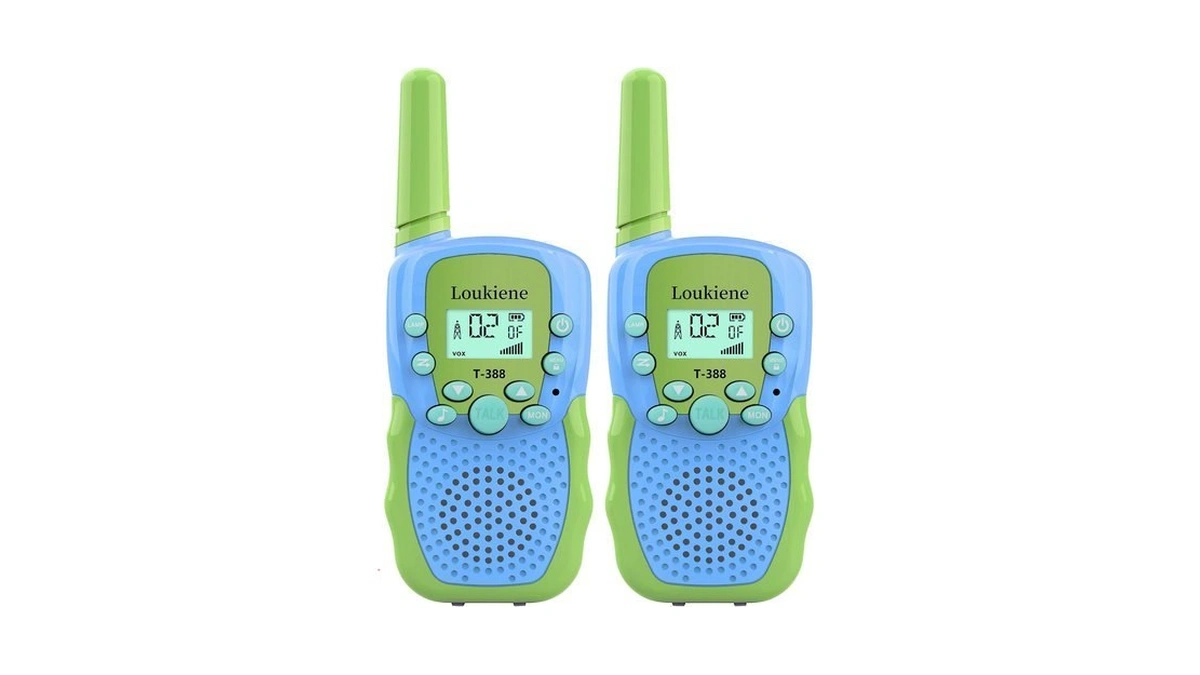 Loukiene Walkie Talkies For Kids 22 Channels 2 Way Radio