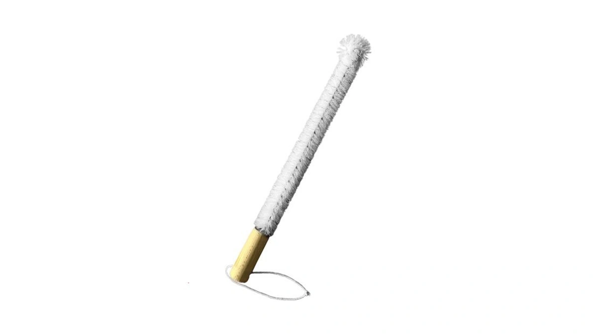 Set Of Two Long-handled Bottle Brushes, 12.99-inch Nylon Bristles, Flexible
