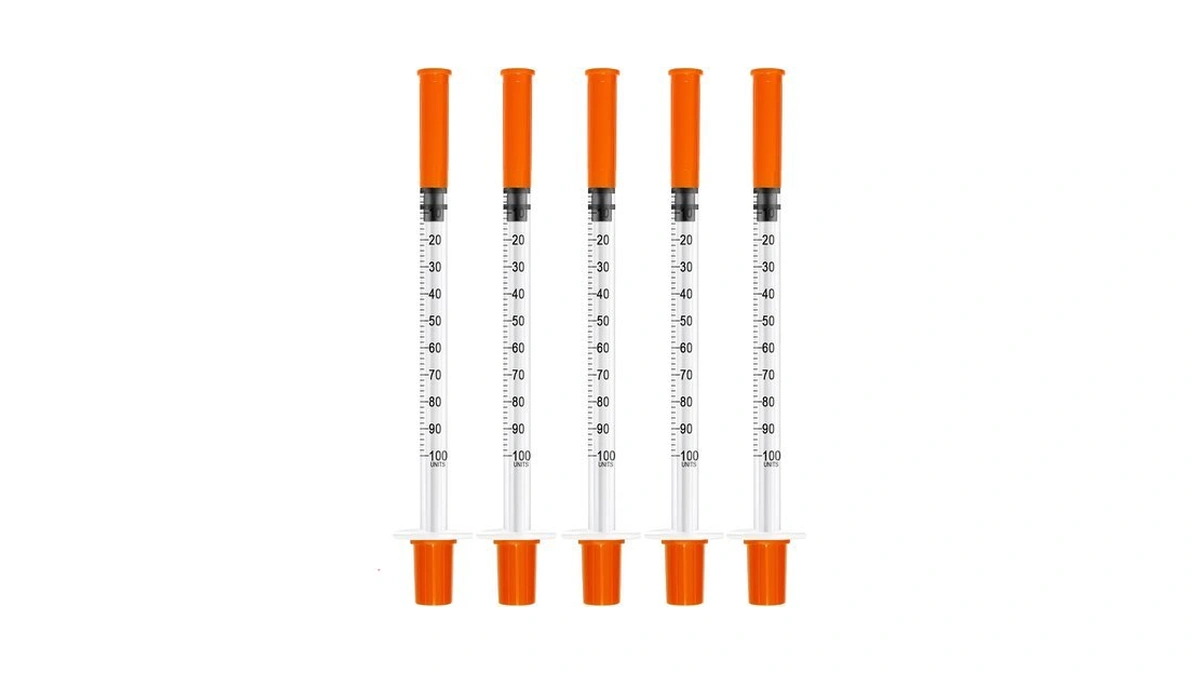 1ml 30ga 5/16" (8mm) Syringe With Needle, Individually Wrapped, Pack