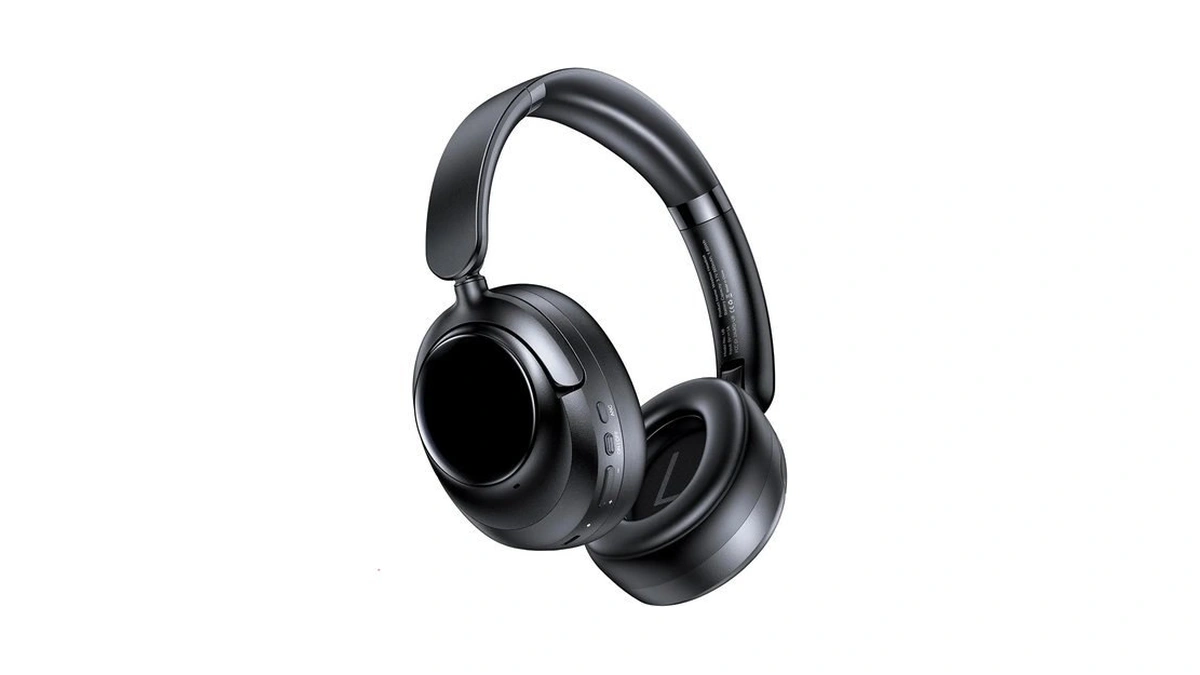 Hybrid Active Noise Cancelling Headphones, Bluetooth 6.0 Wireless Headphones Over