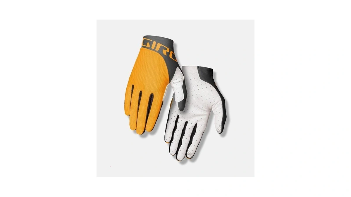 Giro Trixter Gloves - Glaze Yellow/portaro Grey - Size S
