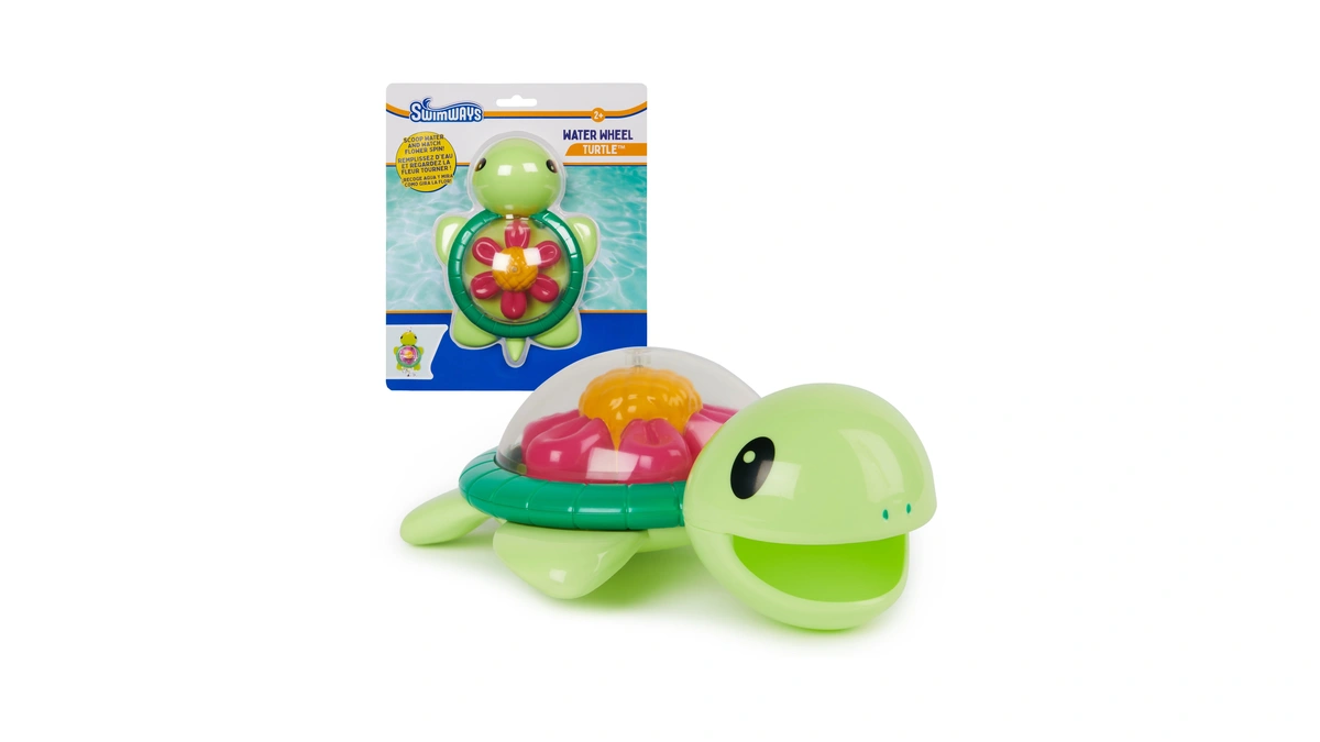 Swimways Water Wheel Turtle Pool Toy For Ages 2+