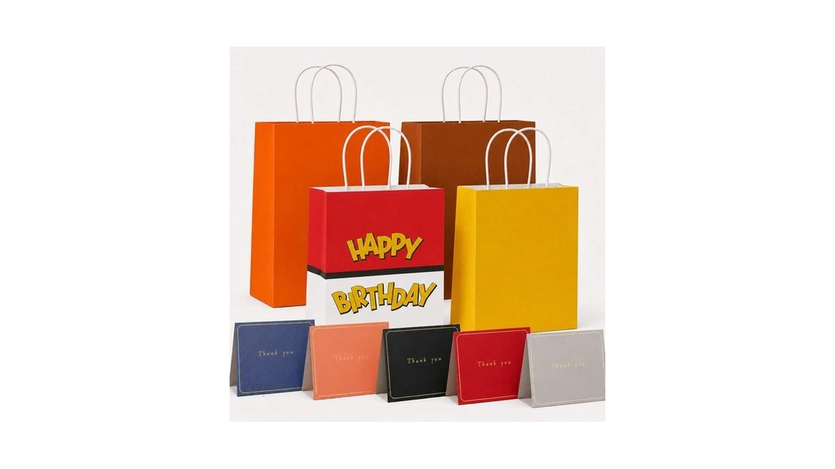 Anverion 16 Pcs Party Favor Bags, Cartoon Goodie Bags With