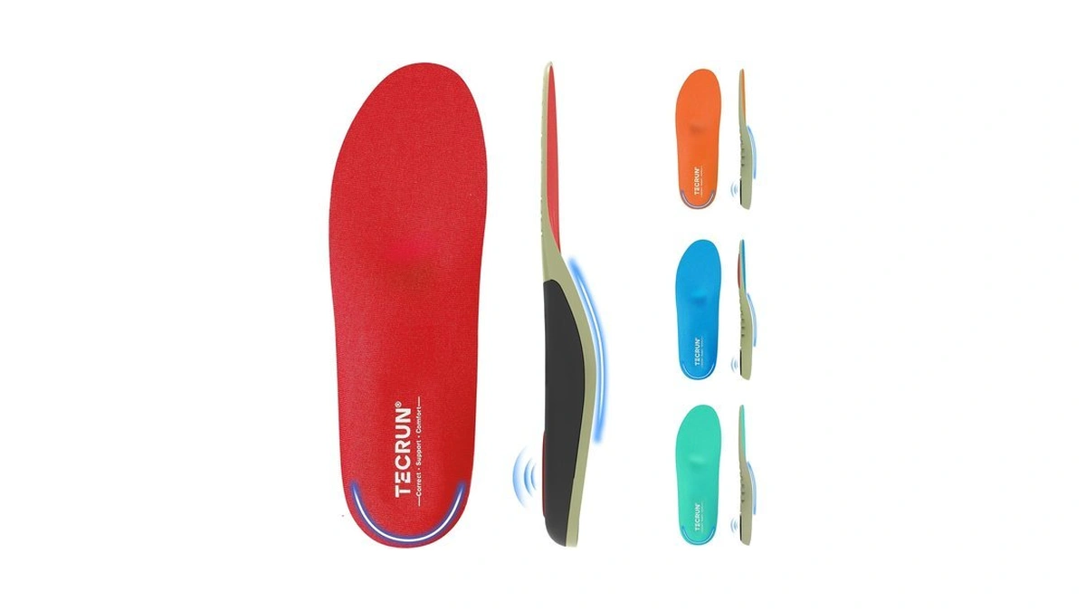 Plantar Fasciitis Insole Arch Support Inserts Women Men For All