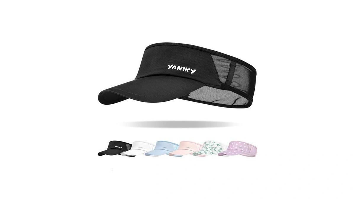 Yaniky Kids Sun Visor Hats For Girls Boys Lightweight Upf50+