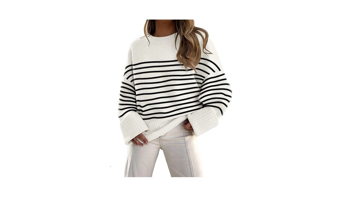 Lillusory Women Oversized Warm Cozy Knit Sweaters 2026 Fall Fashion
