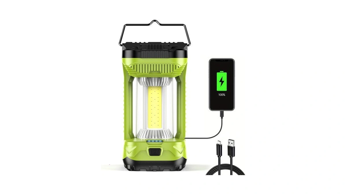 Alpswolf Rechargeable Camping Lantern, 4000lm Emergency Camping Tent Light