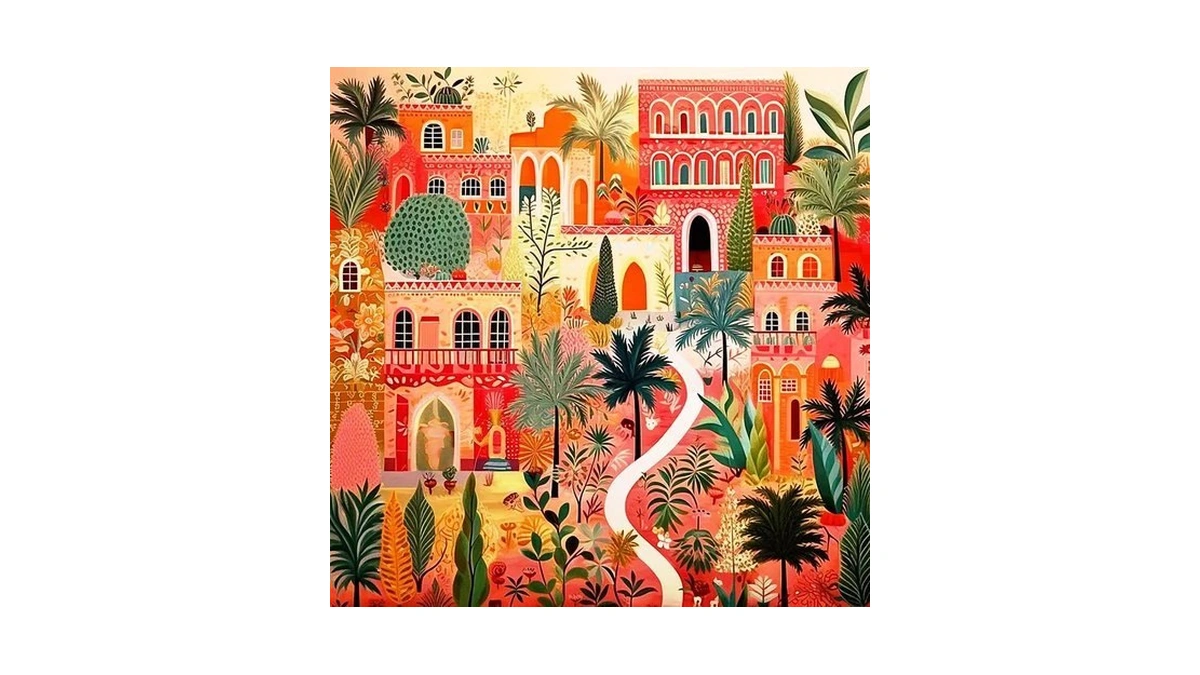 Igoodom Diamond Art Kits For Adults, Diy Boho Desert Dreamscape