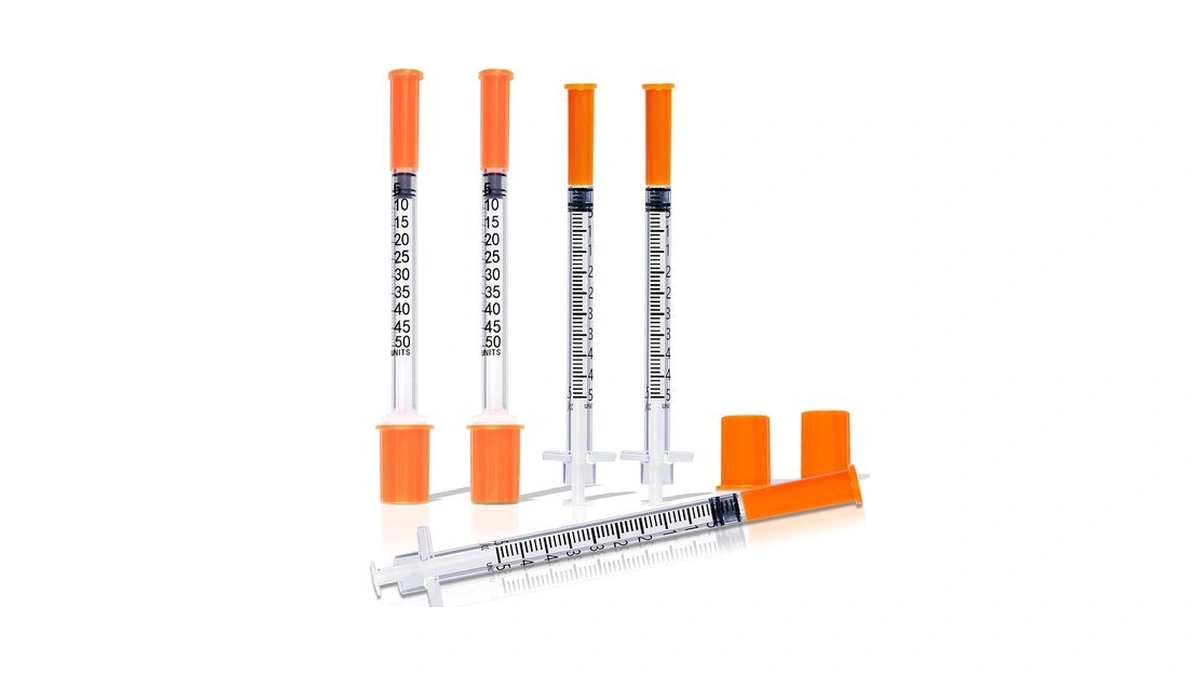 0.5ml Syringe, Lab Supplies Syringes 31g 5/16 Inch, Individually Wrapped,
