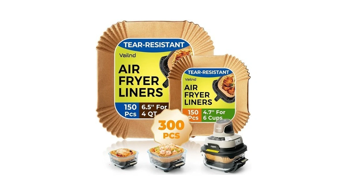 300 Pcs Air Fryer Liners Fits For Ninja Crispi 4-in-1