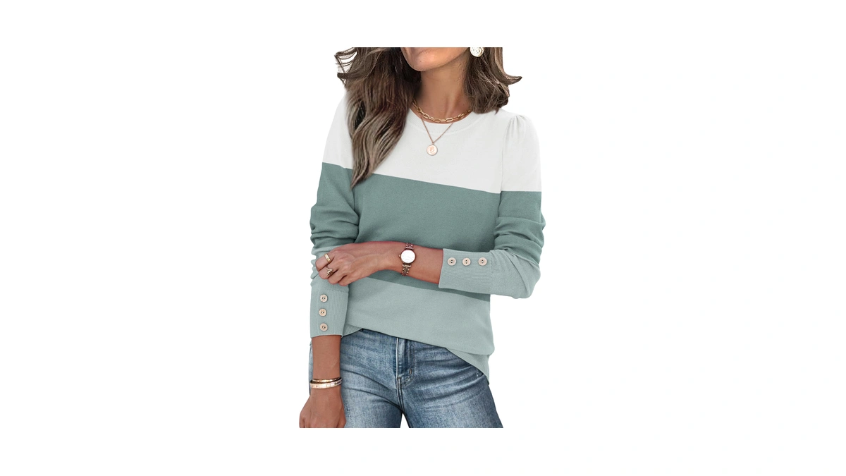 Xieerduo Long Sleeve Shirts For Women Fall Sweaters Soft Knit