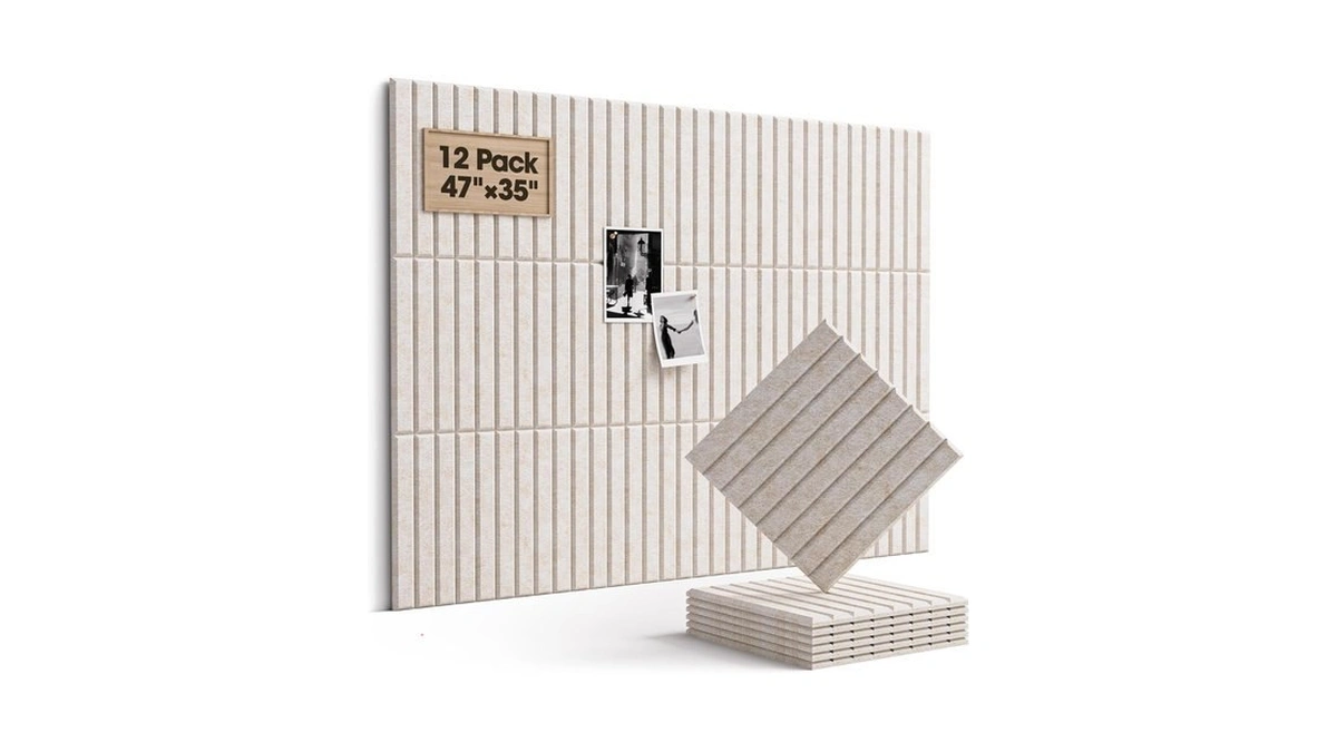 Acoustic Panels 12 Pack Square Soundproof Wall Panels With 60