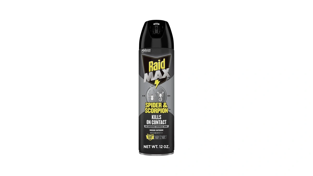Raid Max Spider And Scorpion Killer, Kills Spiders, Scorpions, Roaches,