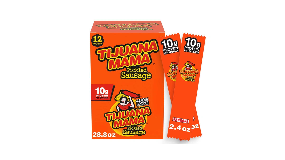 Penrose Tijuana Mama Pickled Sausages, 2.4 Oz., 12 Pack