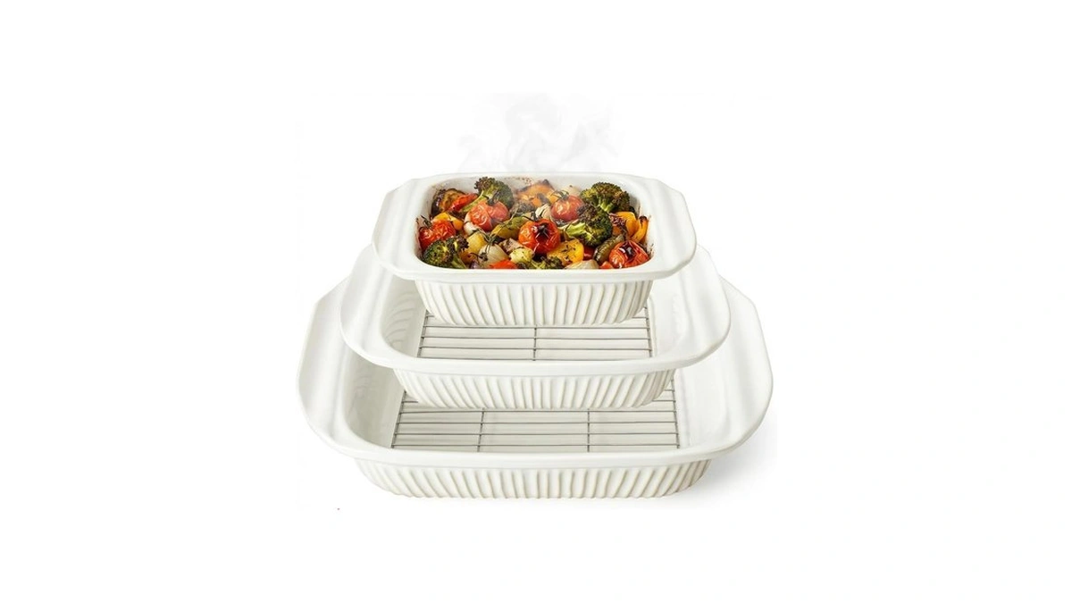 Artena Casserole Dishes For Oven, Ceramic Baking Dish, Large Lasagna